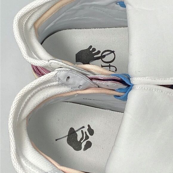 Off-White 3.0 Off Court Mixed Media High-Top Sneakers size 38 - Picture 8 of 14